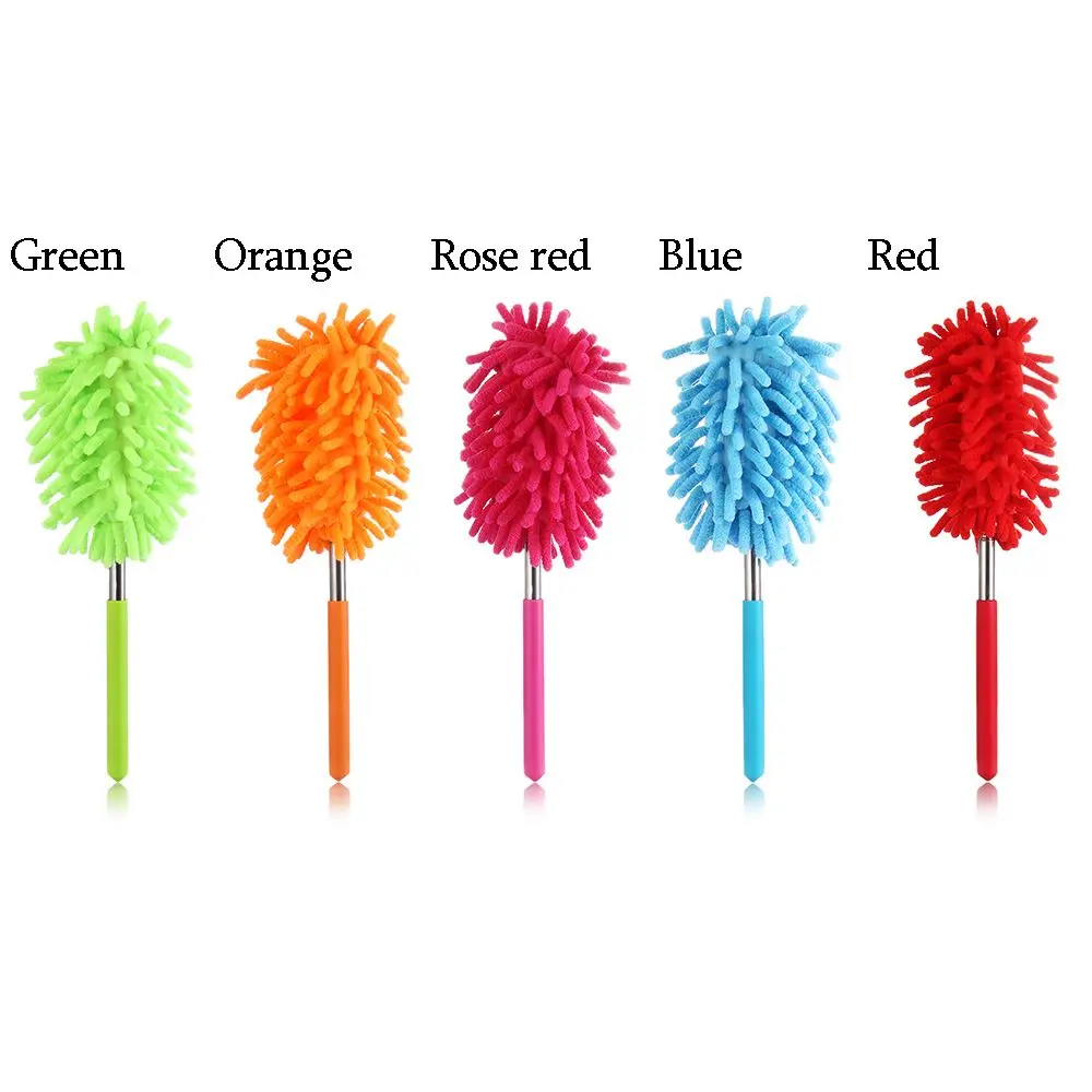 Household Adjustable Car Cleaner House Cleaning Telescopic Magic Duster Extendable Brush Microfibre Microfiber Feather Duster