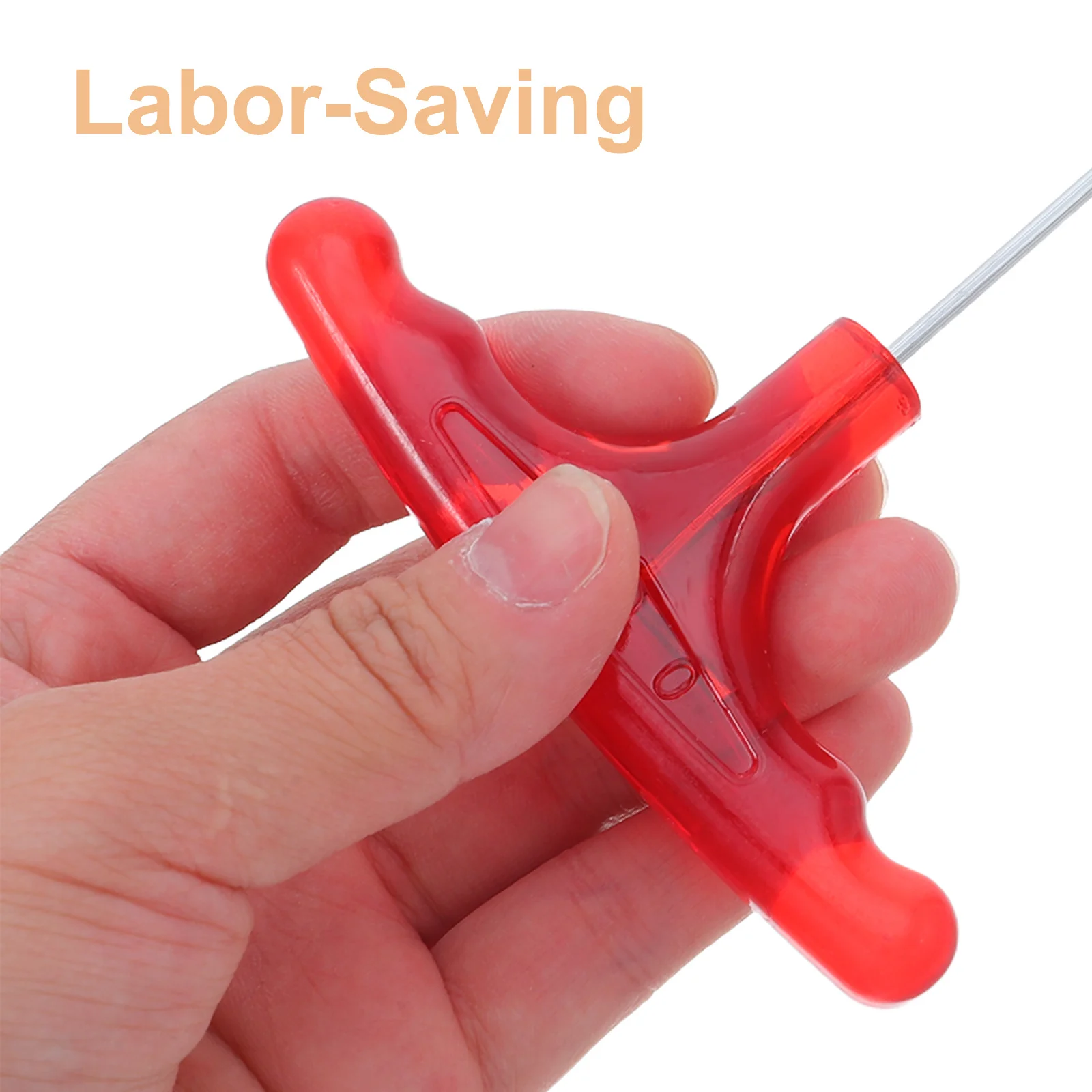 Narzędzie do wymiany głowic, metalowy ściągacz w kształcie litery T do demontażu i montażu karoserii, elastyczny regulator sznurka, akcesorium do majsterkowania.