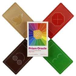 Prism Oracle Cards A 45 Tarot Tap Into Your Intuition With The Magic Of Color Divination Edition Deck Borad Playing Games