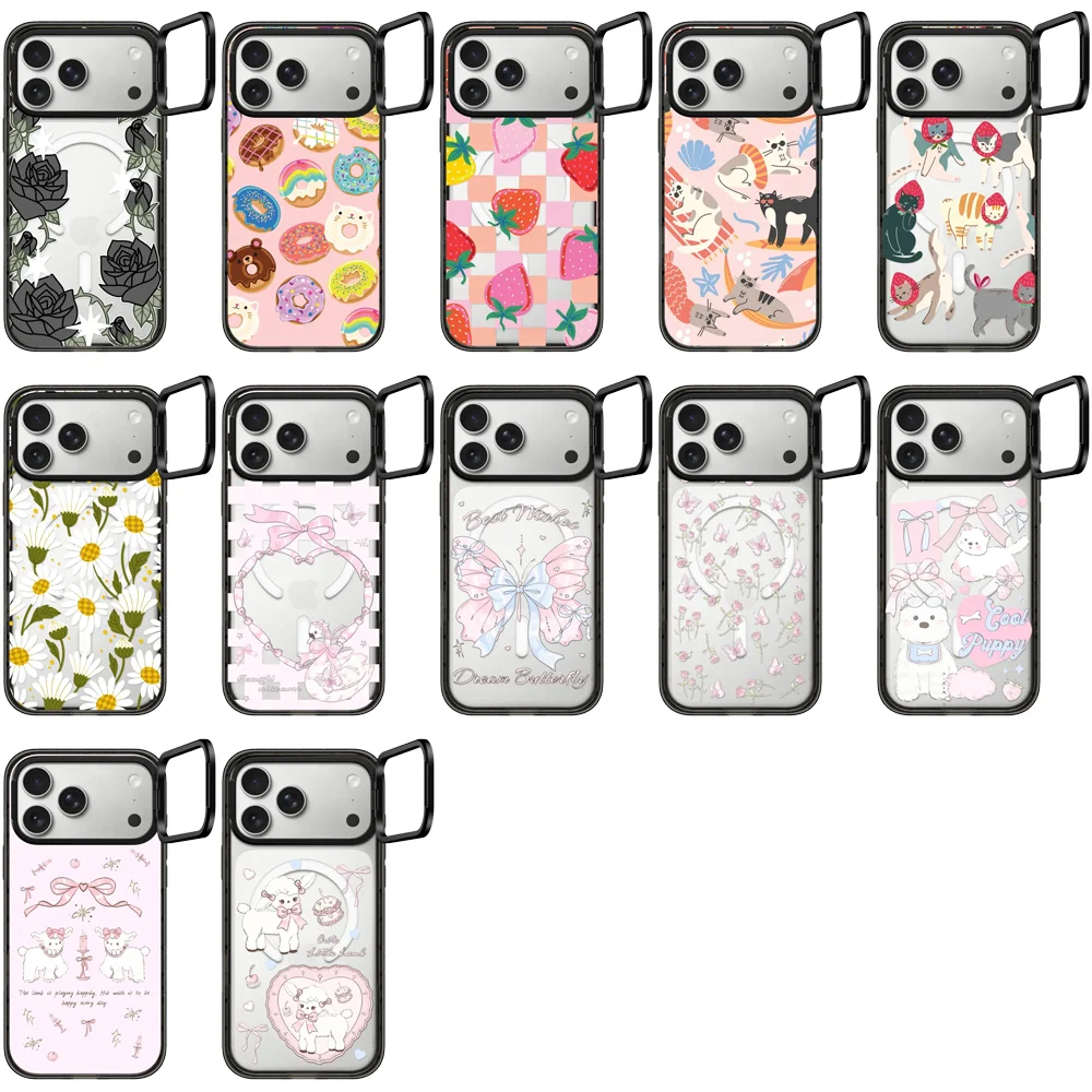 6032919 Camera Ring Stand Impact Magnetic Case: Compatible with IPhone 17 16 15 14 13 12 Pro Max 17 Air