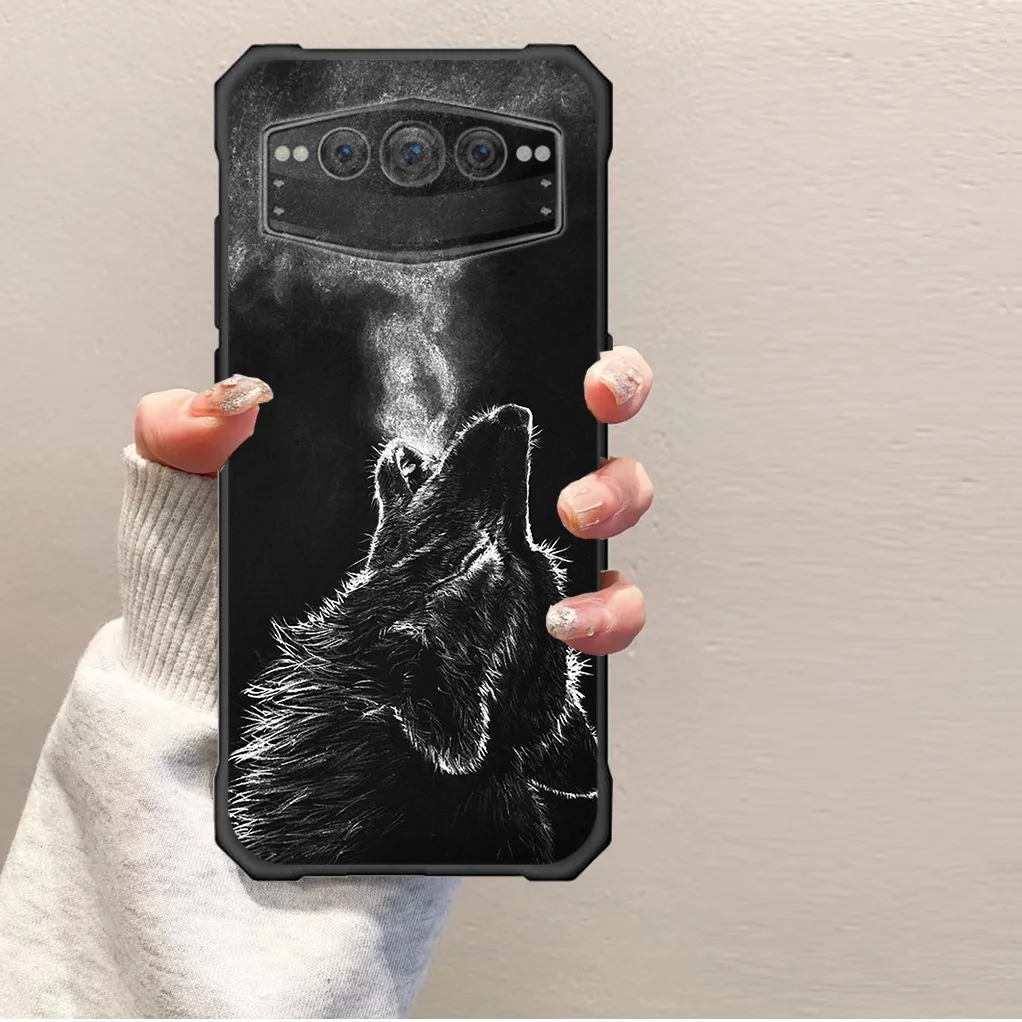 Case For Doogee S100 V30 S 100 V 30 Phone Case Cover Protective Bumper Shells TPU Silicone Fundas Wolf Cat Patterns