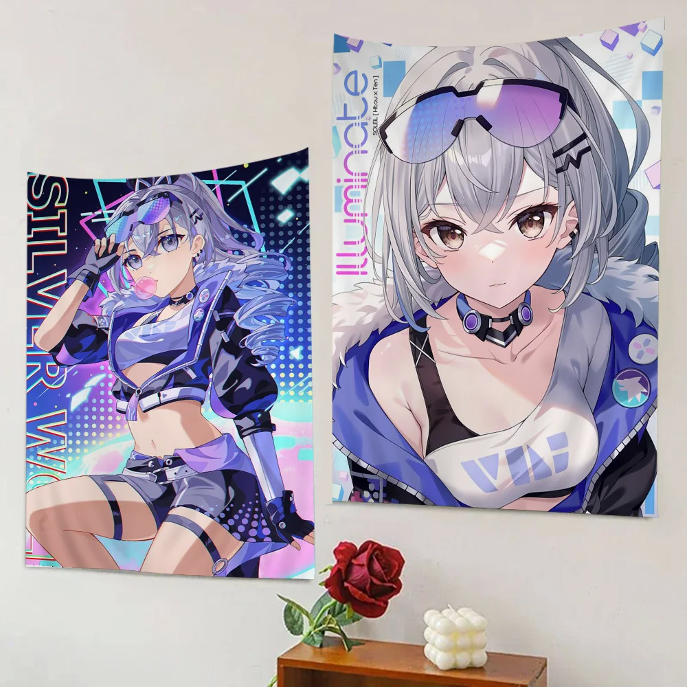 

Honkai Star Rail Tapestry Anime Tapestry Hanging Tarot Hippie Wall Rugs Dorm Wall Hanging Sheets