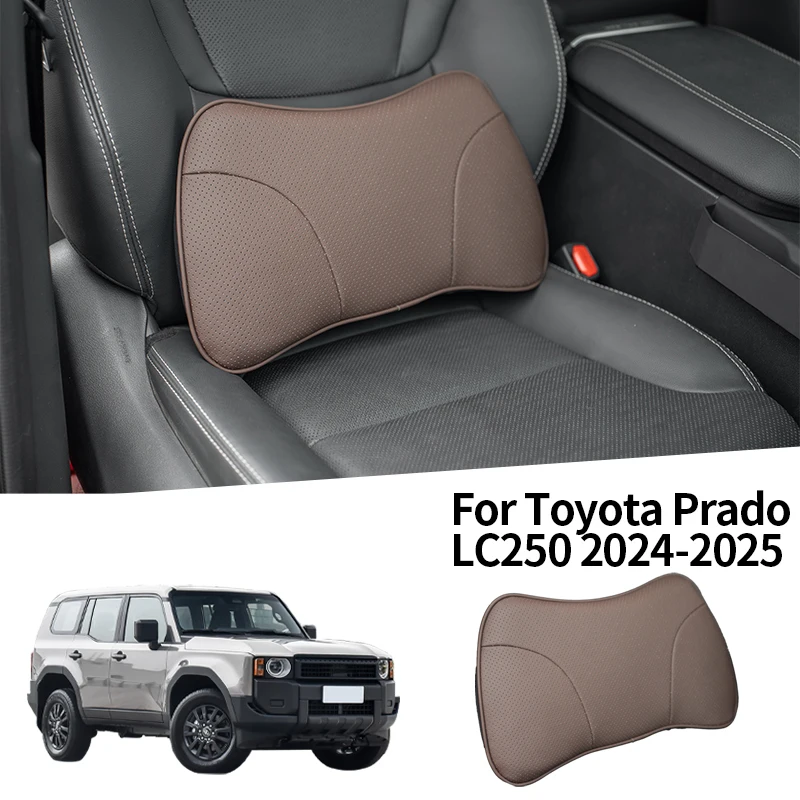 

For LHD Toyota Prado LC250 2024+ memory foam lumbar pillow seat cushion lumbar support pillow interior auto accessories