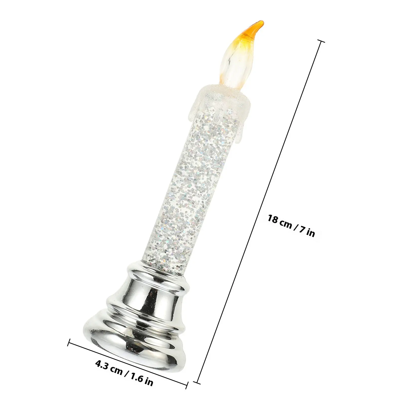 Flameless Electric LED Candles Vintage Simulation Party Decoration Warm Cozy Atmosphere LED Flicker Safe Kids Gift
