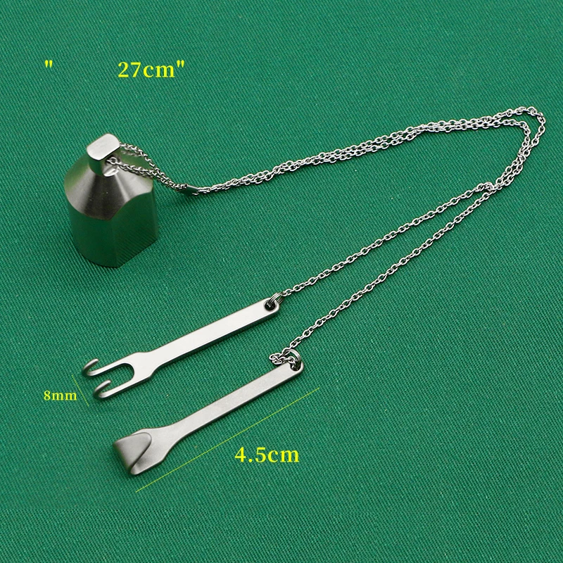 Stainless steel cosmetic eyelid retractor, East Asian blepharoplasty tool, nose self-service retractor