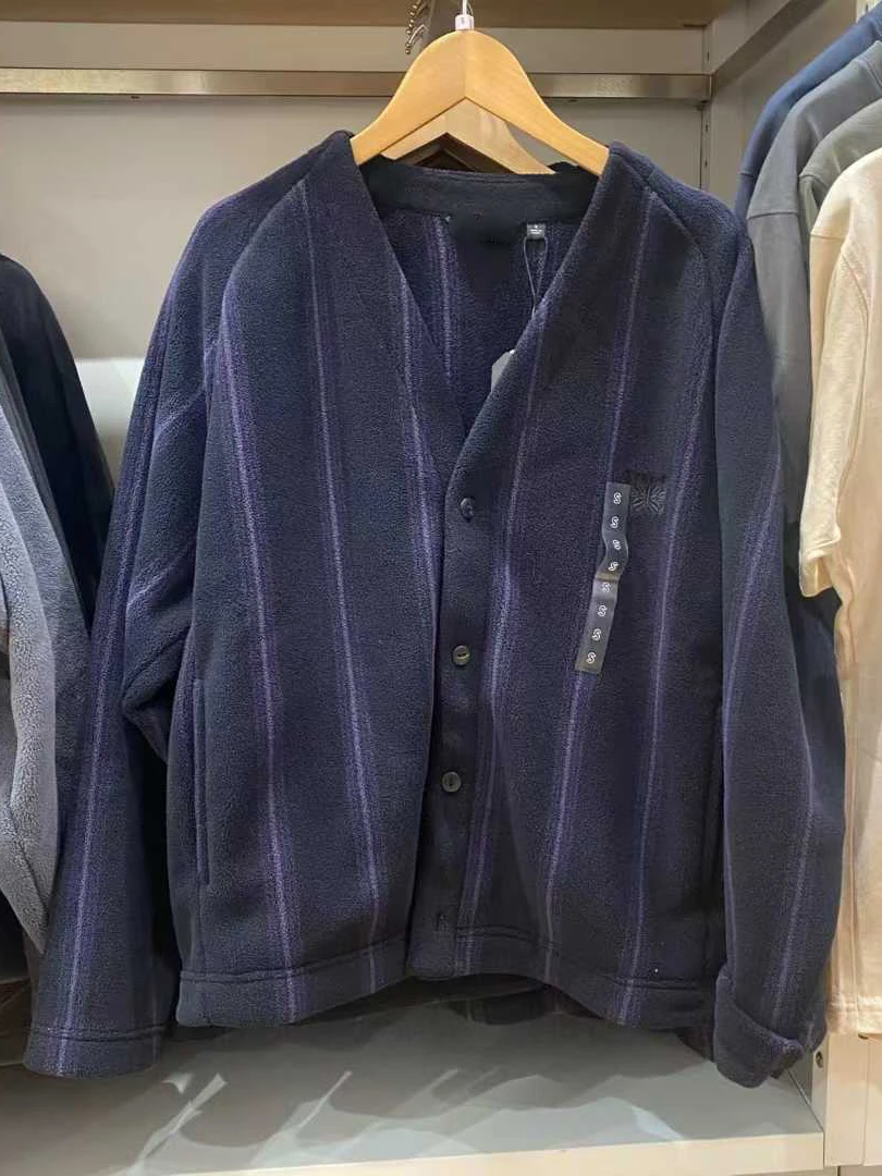 

Осенне-зимний кардиган с принтом, свободный крой, длинный рукав, V-образный вырез, теплая повседневная верхняя одежда, пальто, куртка