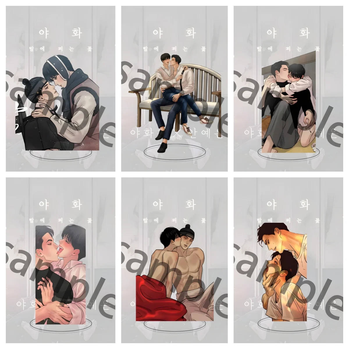 BL Painter of The Night Acrylic Stand Yeon SeungHo Baek Nakyum Figure Display Korean Manwha Goods Collection Desk Decor Ornament