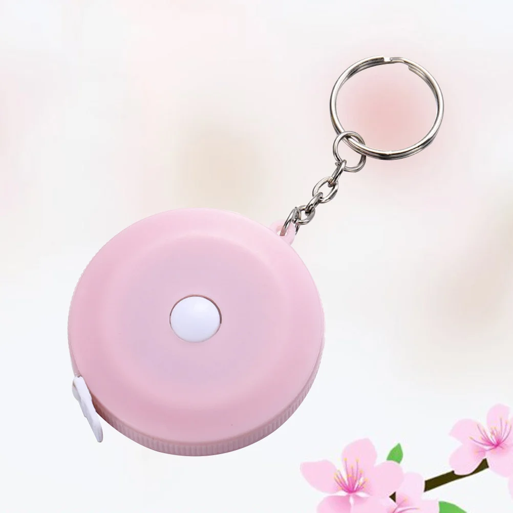 Durable Tape Measure Portable Mini High Precision Clear Scale Ring Design Bust Measuring