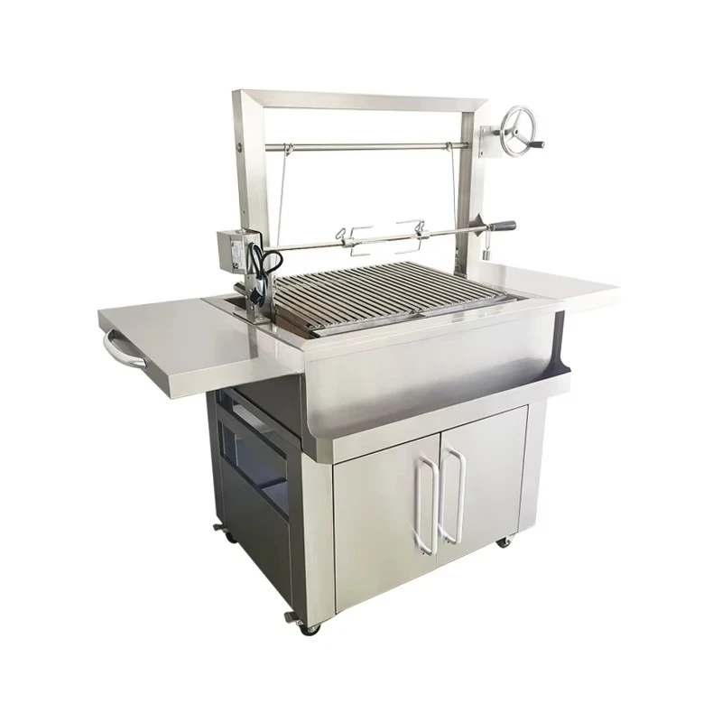 Outdoor Wood or Charcoal South American Grill