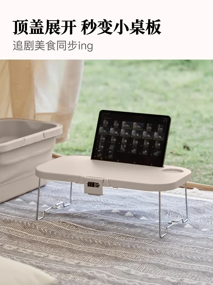 Outdoor Camping Aufbewahrungsbox Ins faltbare Box Aufbewahrungsbox Eimer Picknickkorb Aufbewahrung