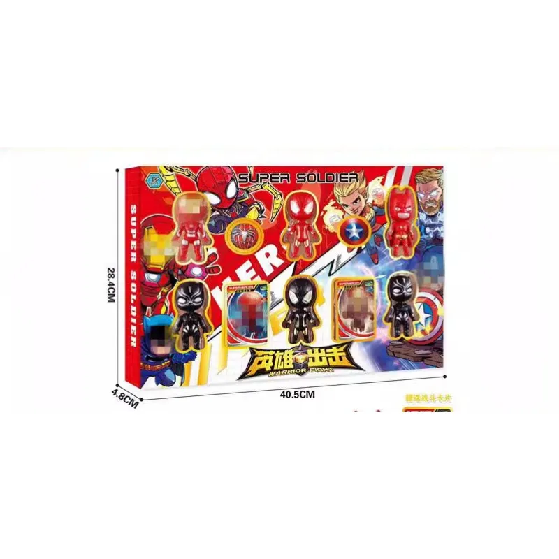 Nova marvel os vingadores spiderman homem de ferro filmes periféricos criativo dos desenhos animados modelos de brinquedos das crianças presentes do feriado atacado