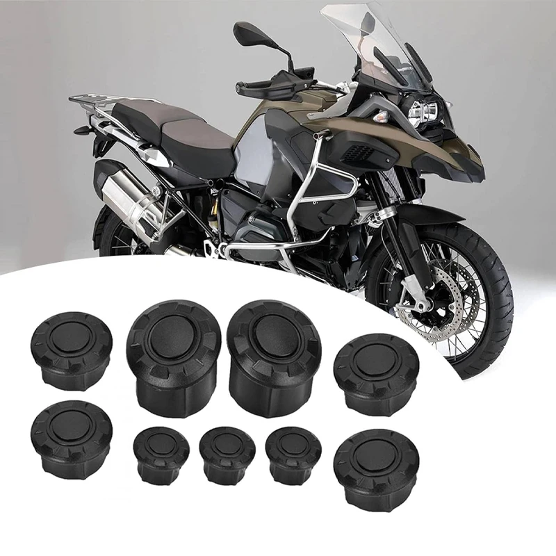 

For BMW R1250GS LC R1250GS R 1200 1250 GS Adventure adv 2022 2023 Frame Hole Cover Caps Plug Decorative Frame Cap Set Motorcycle