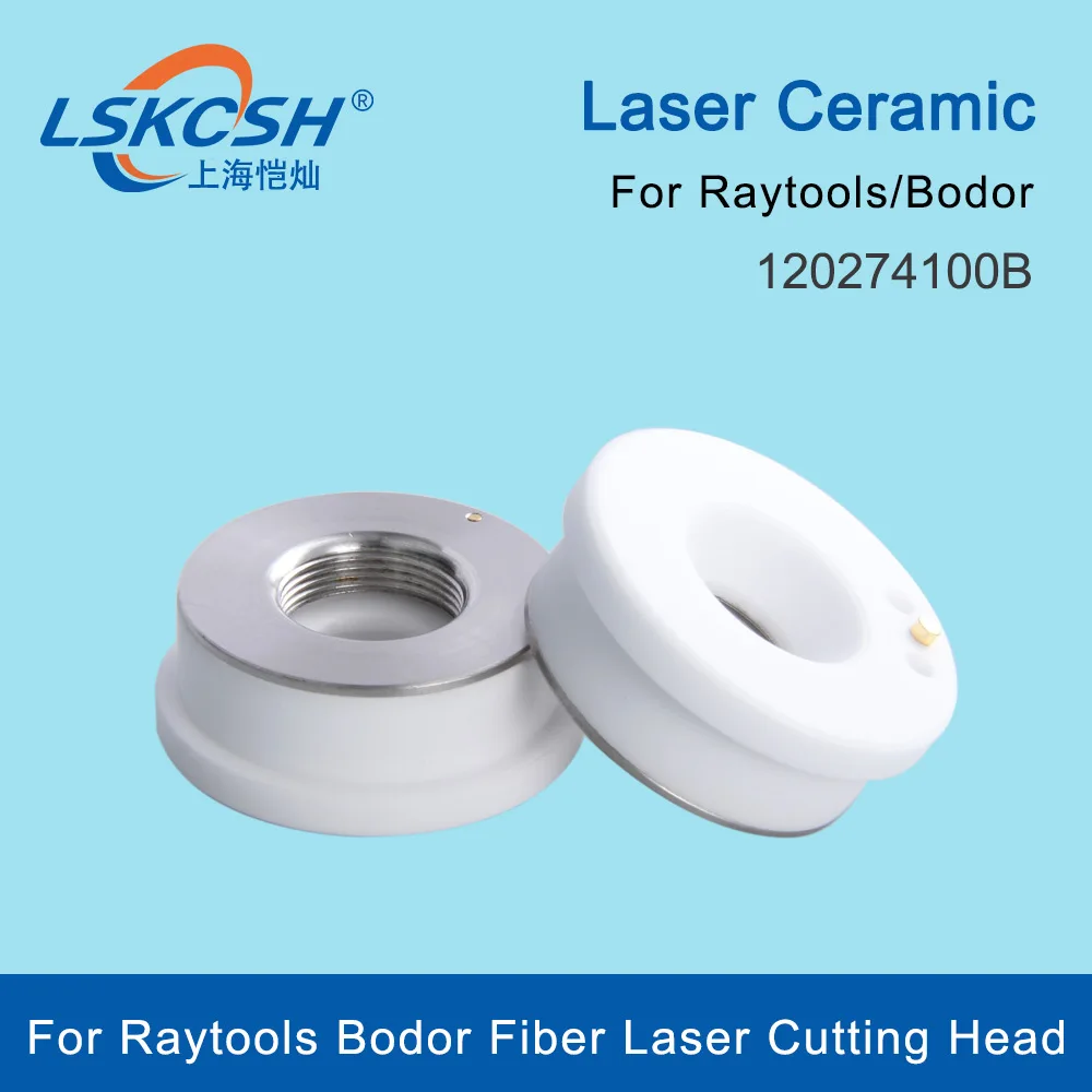 LSKCSH Fiber Laser Ceramic Dia.32mm 120274100B Nozzle Holder For Raytools Bodor Fiber Laser Cutting Head Nozzle Holder