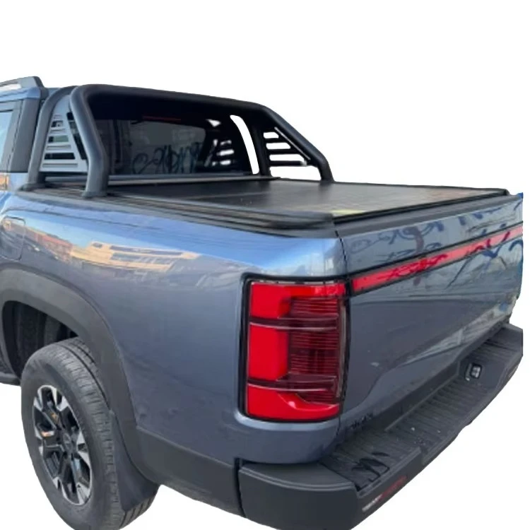 

Truck Bed Retractable Lid Roller Back Accessories Hand Electric Pick up Tonneau Cover for Shark