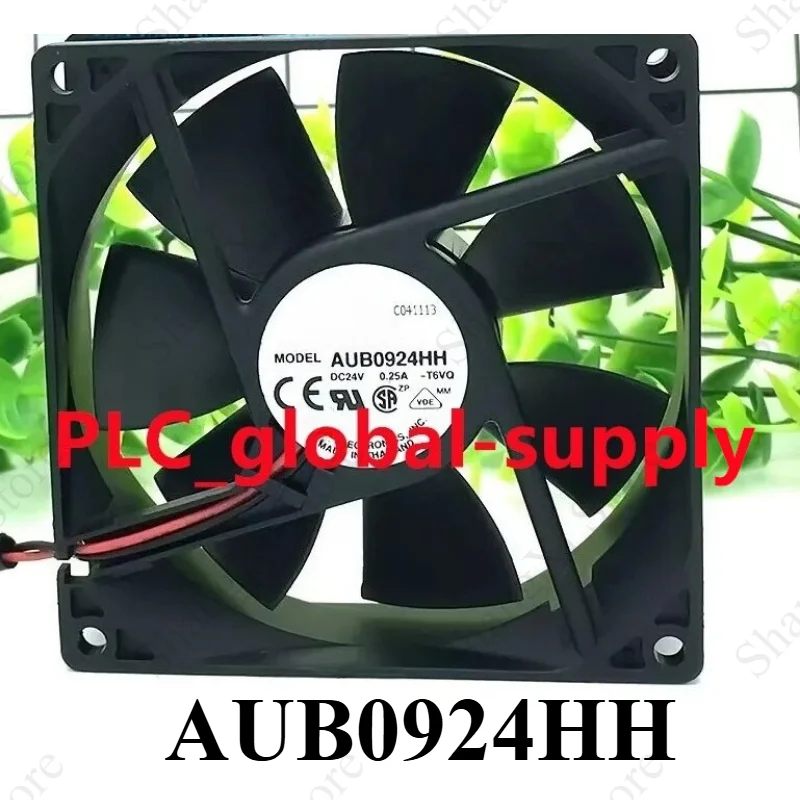 1PC Brand New AUB0924HH Double Ball Fan DC24V 0.25A 9025 2-wire Fast Delivery