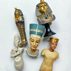 Mask Figure Statue Egyptian Ancient Model Faro Pyramid Treasure Tutankhamen Gold Model Toy Collection Mummy Tabletop Ornament