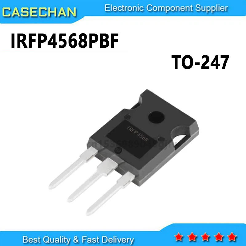5PCS New and Original IRFP4568PBF IRFP4568 4568 TO-247 171A 150V 4.8Mohm