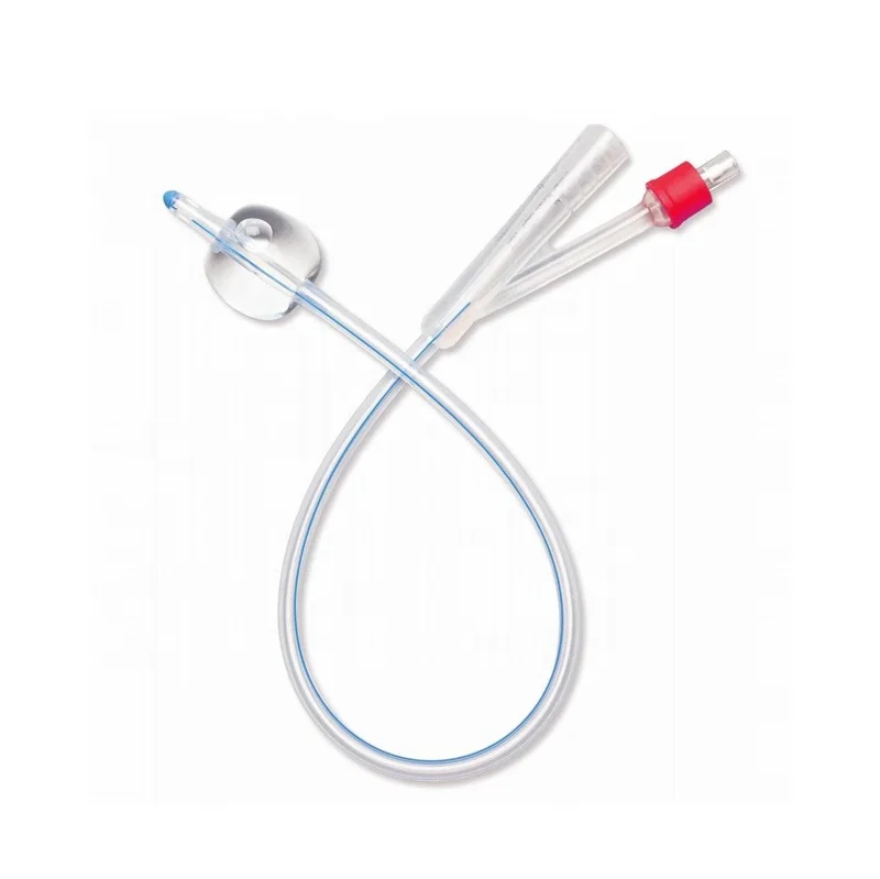 Medical Silicone 2 Way Foley Balloon Urine Catheter