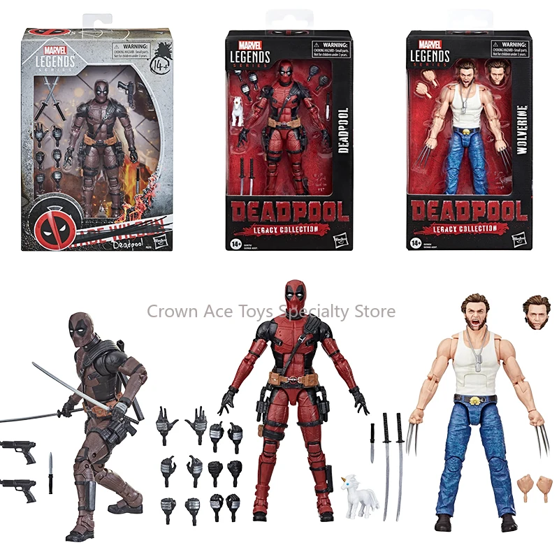 

Hasbro Marvel Legends Deadpool 2 Deadpool Legacy Fox X-Men Boxed Deadpool Wolverine Action Figures Trendy Toy Doll Holiday Gifts