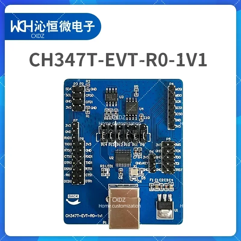 High Speed USB Bus Adapter CH347 Series Evaluation Board