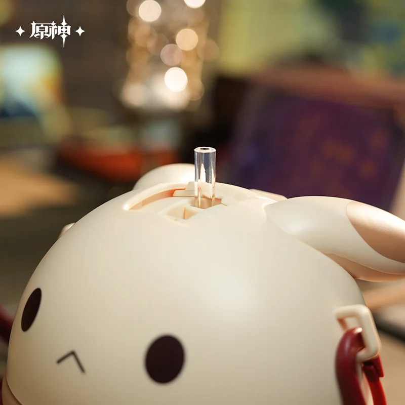 Game Genshin Impact Water Cup Official MiHoYo Cute Klee Portable Crossbody STRAW CUP Cosplay Doujin Gifts