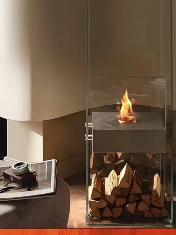 TAO Real Fire Wood Alcohol Home Decoration Villa Living Room Heater Wood
