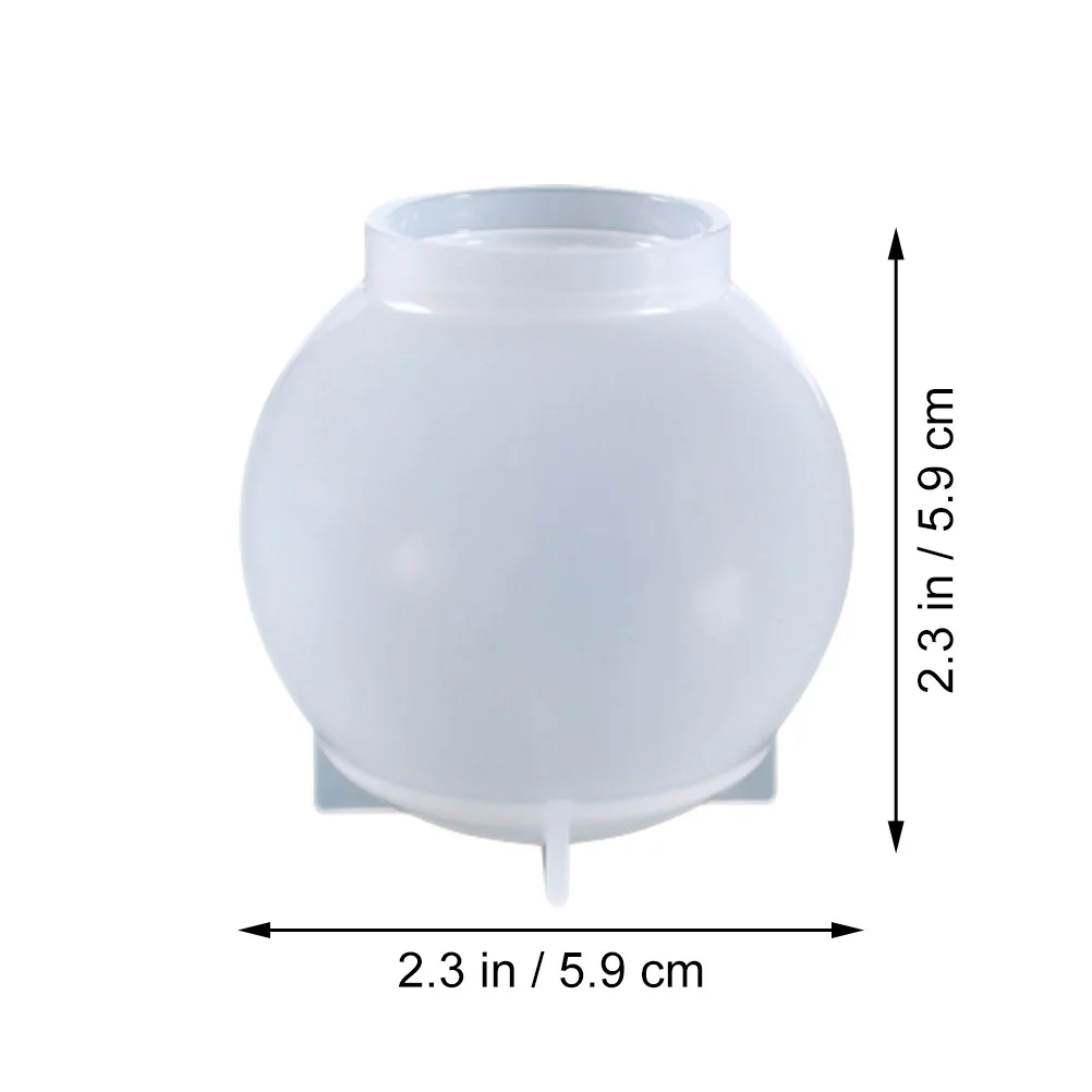 2Pcs Crystal Ball Silicone Molds Durable Easy to Demold for DIY Craft Projects Crystal Ball Mold Silicone DIY Mold