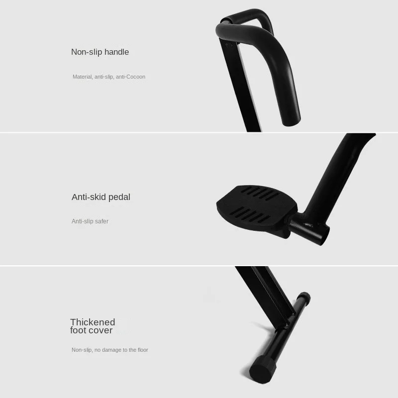 

Household Adjustable Foldable Metal Multi-functional Horse Riding Exercise Machine with Rack for Indoor Fitness and Bodybuilding