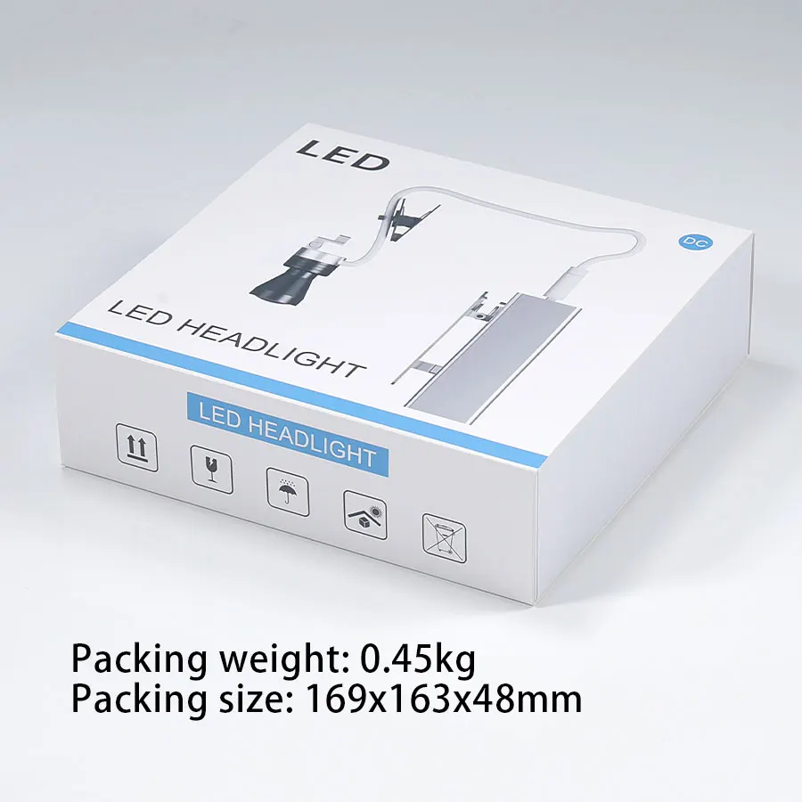 New 5W Ultra High Brightness Headlight for Dental Ergo Loupe Medical Lighting Headlight for Dental Accessories