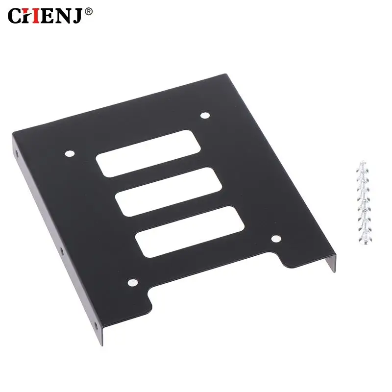 2.5 Inch SSD HDD To 3.5 Inch Metal Mounting Adapter Bracket Dock Screw Hard Drive Holder For PC Hard Drive Enclosure HDD Bracket