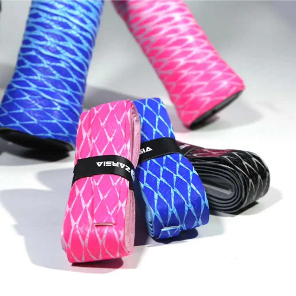 1.1M Pickleball Badminton Racket Grip PU Sweat-Absorbent Badminton Handle Wrap Tape Anti-slip Tennis Racket Grip Tape
