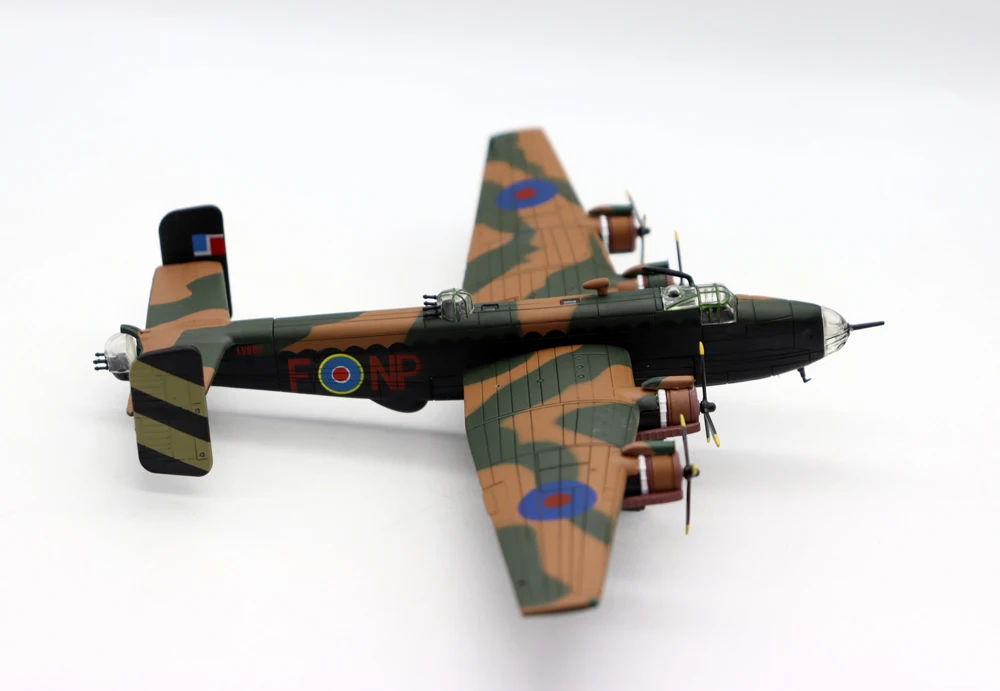 New 1/144 Handley Page Halifax B.MK III 1944 diecast alloy simulation model aircraft for collection gift