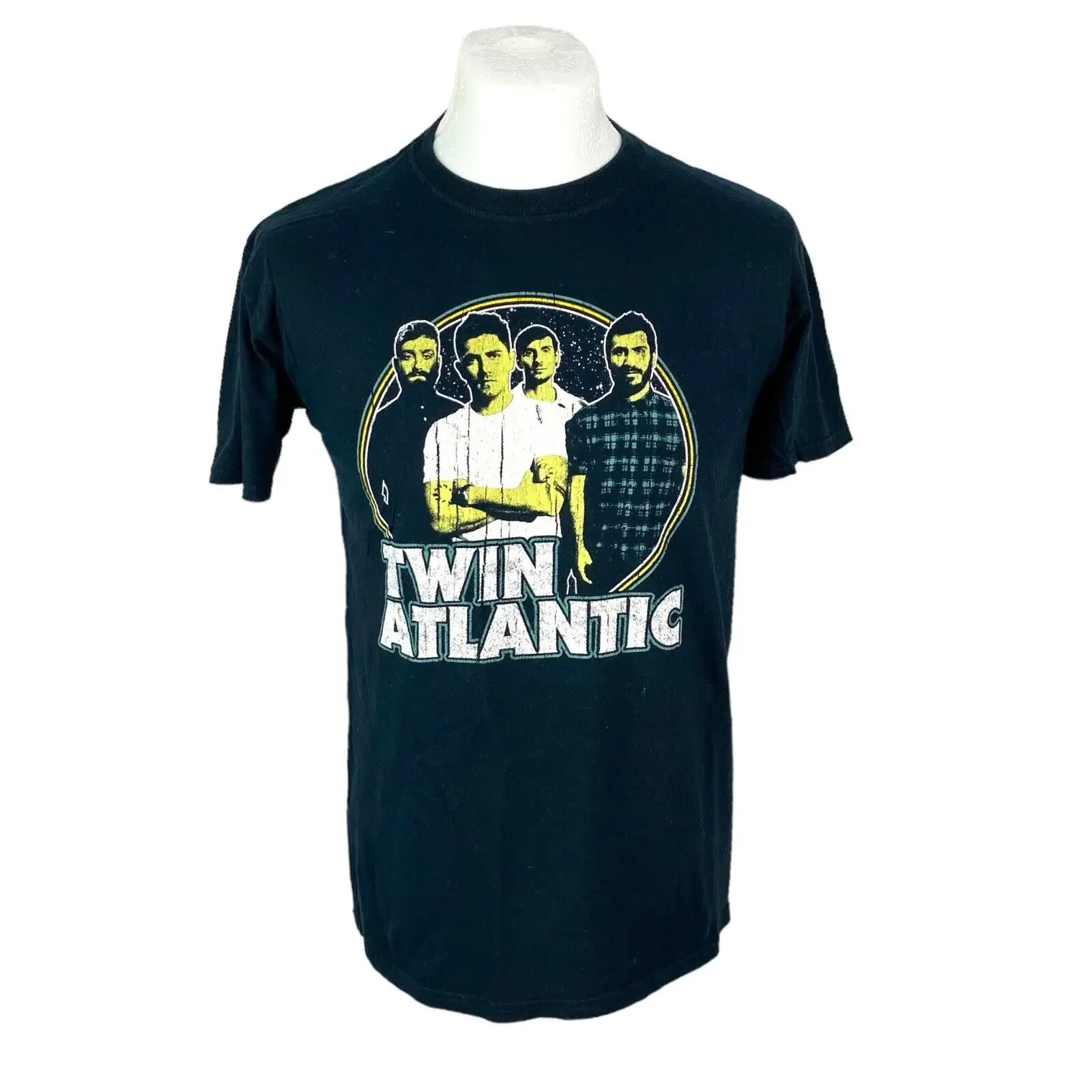 Twin Atlantic T Shirt Medium Black Tour T Shirt Concert Tee Graphic Band Tee