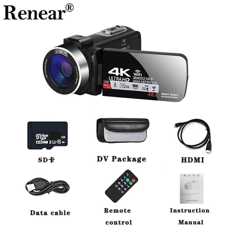 3.0Inch Screen 4K D… - image