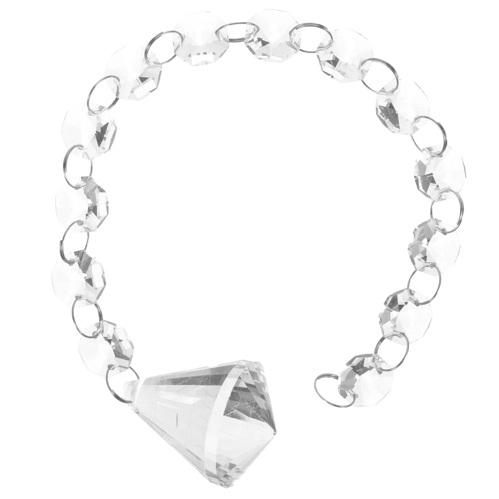 

Crystal Hanging Pendant Clear Crystal Ornament for Lamp Lighting Decoration Wedding Valentine Home Ceiling Lamp Hanging Decor