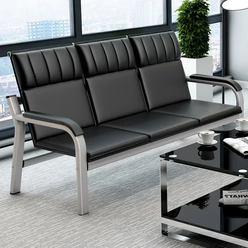 -Row chairs, three seats, four seats, bench chairs, row chairs, sofa, public waiting office, reception area, row seats