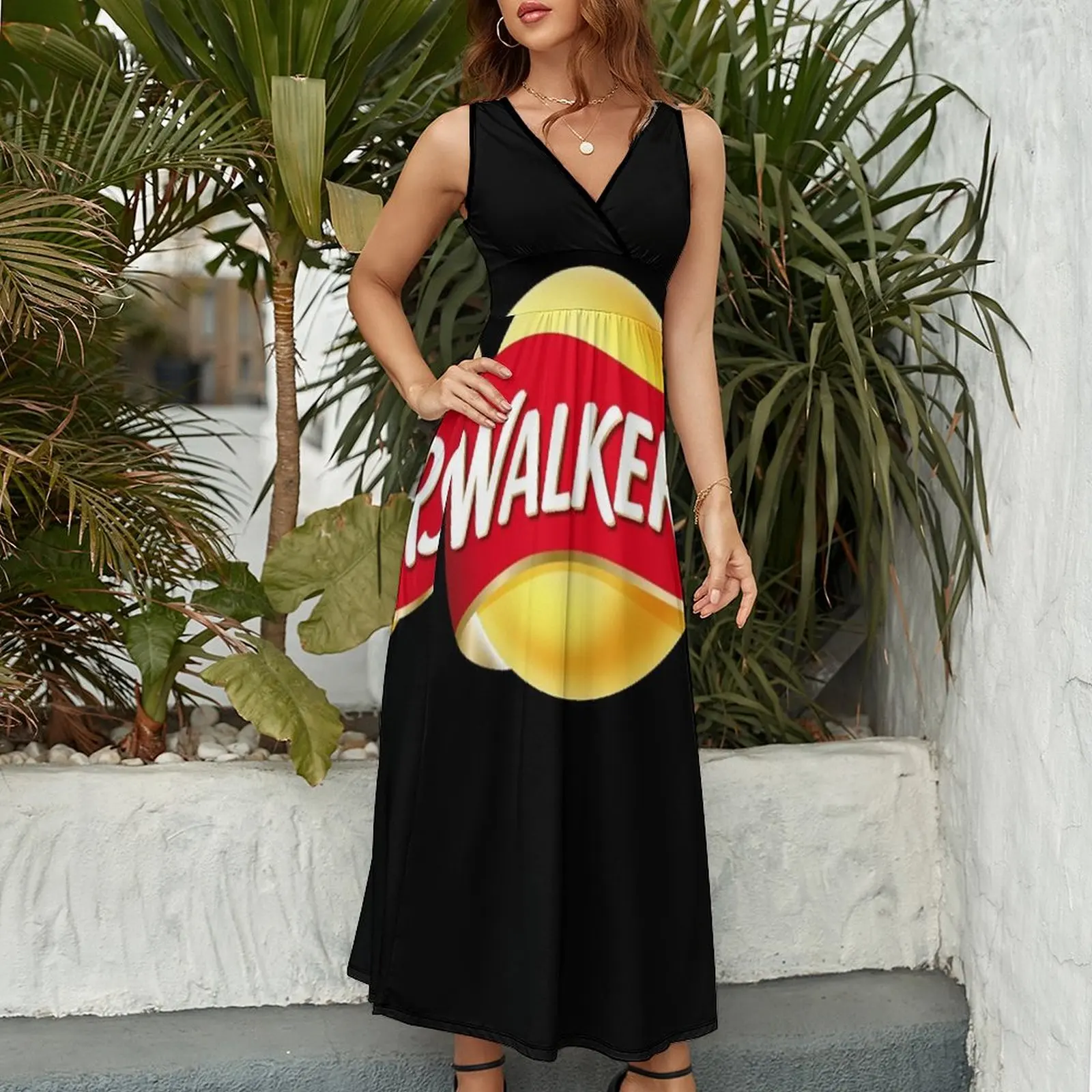 Walkers For Fans Sleeveless Dress women dresses elegant women's sets dress dresses