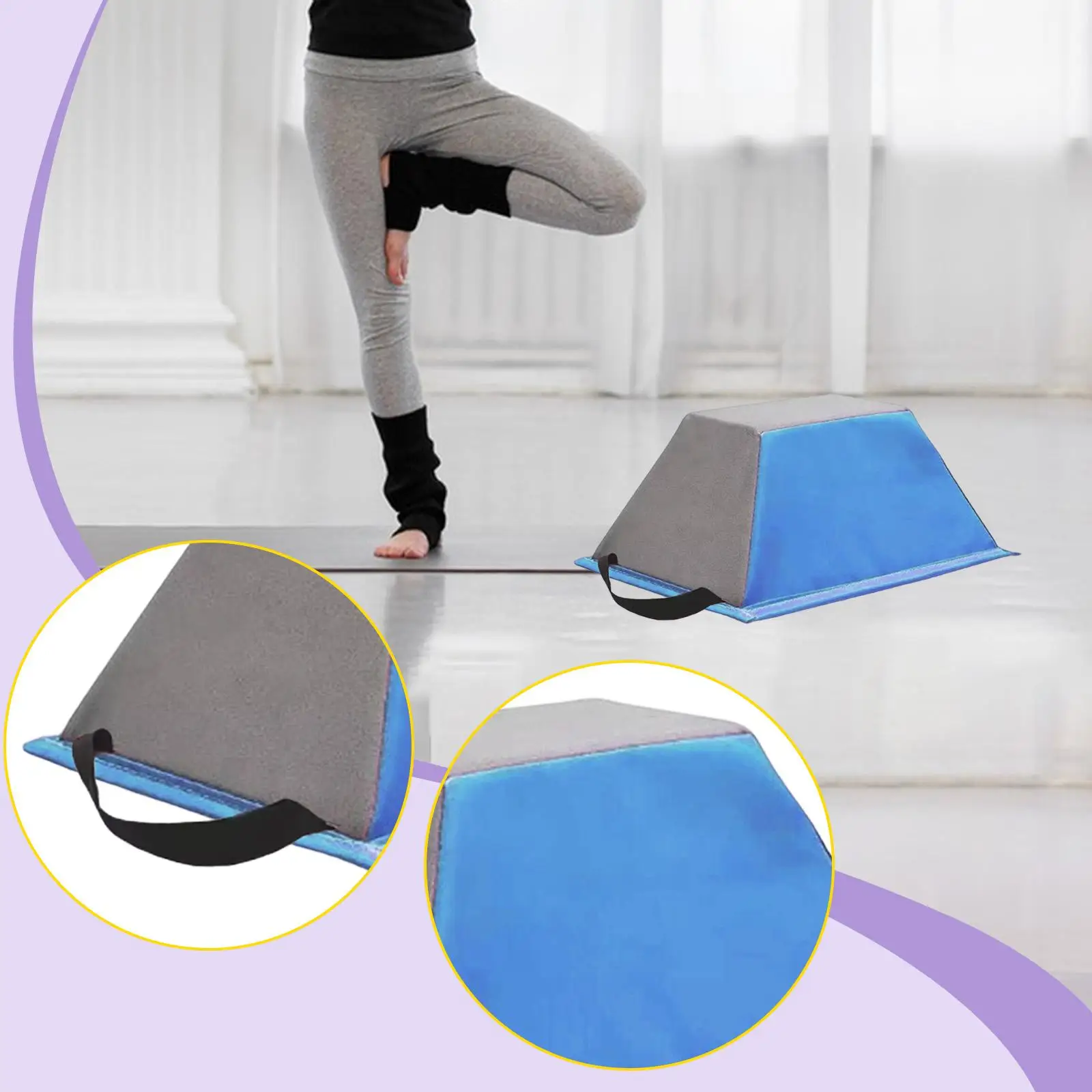 Balance Trainer Stunt Stand Enhance Coordination Cheer Flyer Stand EPE Material for Home Office Outdoor