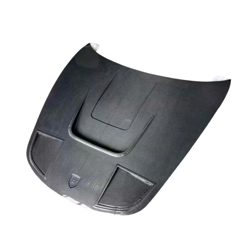 

Для Porsche 718 981 991 991.1 991.2: Обновленная крышка переднего багажника в трек-стиле из сухого карбона