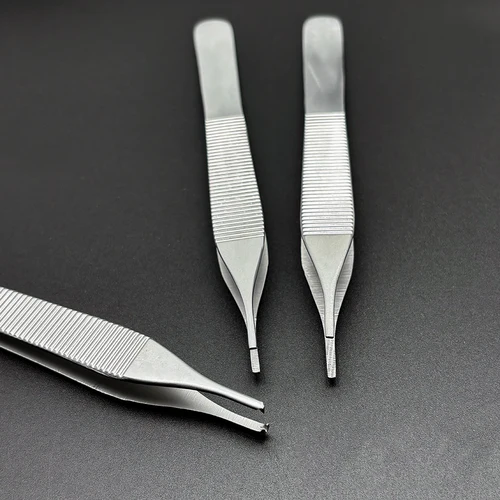 Imagen 2 del producto Pinzas de vendaje Dental, herramienta de pinzas de tejido, hemostático de extracción de fórceps Dental 1*2, pinzas de dentista de acero inoxidable