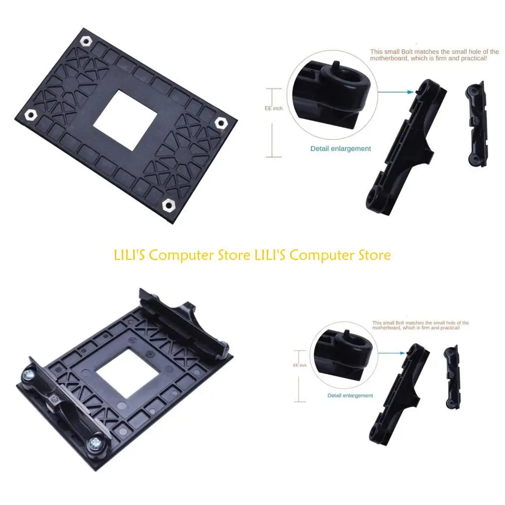 

A52B 1PC forAMD AM4 CPU Cooler Fan Bracket Heatsink Holder Universal Backplane Base