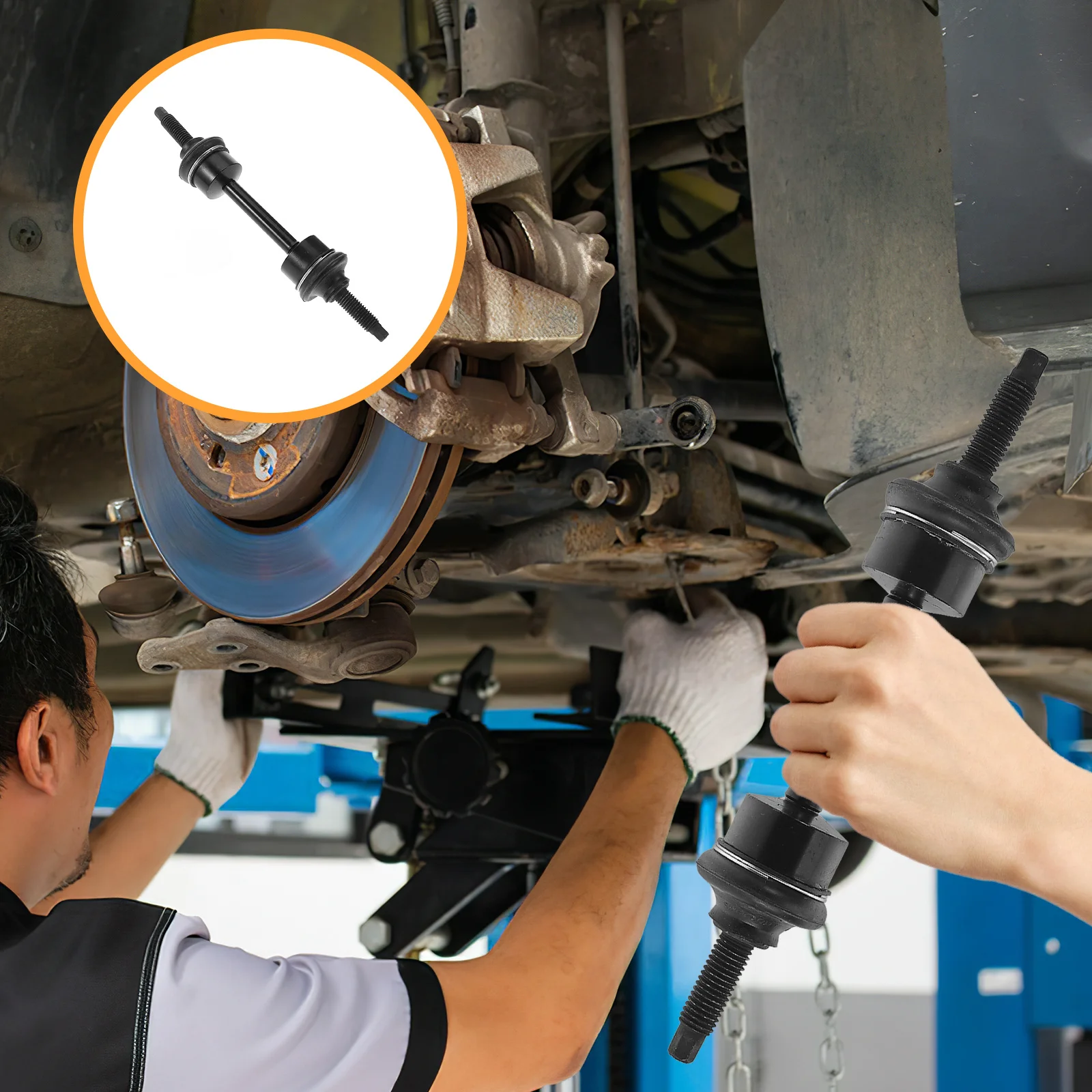 

Front Suspension Stabilizer Bar Link Enhanced Stability Performance Compatible K750 Rear Metal Durable Easy Install Car