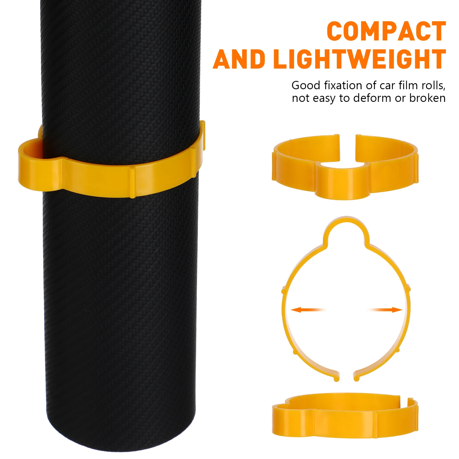 

4pcs Vinyl Wrap Sheet Clips for Car Film Storage Portable Material Roll Holder Ideal for Decals Tint Supplies Gifts Car