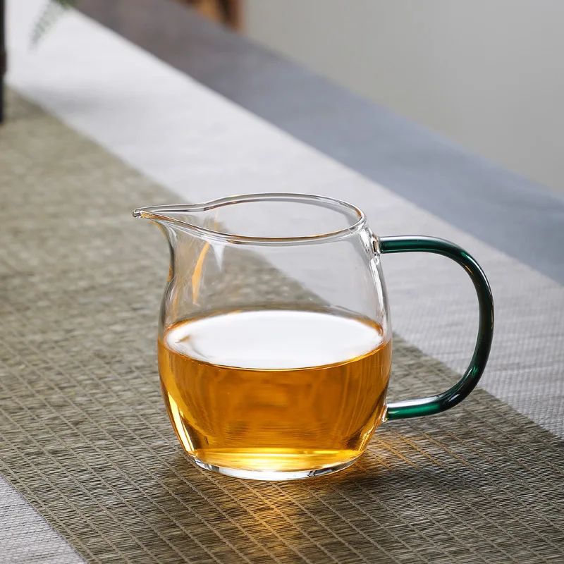 Manufacturer Wholesale Thick-Bottomed Fairness Cup, High-Temperature Resistant Dispenser, Glass Sea, Kung Fu Tea Ceremony
