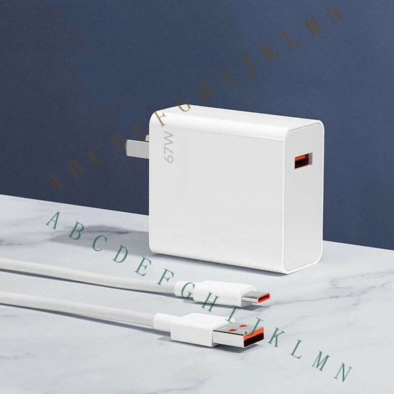 MF+   New Original  i 67W Quick Wall Charger For Xiaomi Mi 11 Ultra Mi 11 Pro