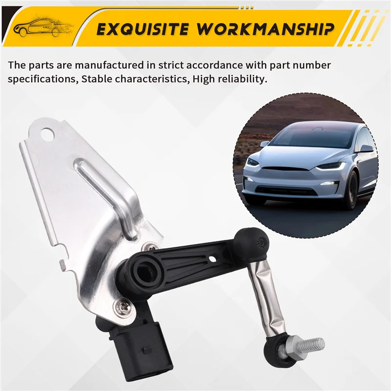 

Для Tesla Model 3 2017 через 2023, передний правый датчик уровня высоты автомобиля, номер детали 1044946-00-B 104494600B 1044946