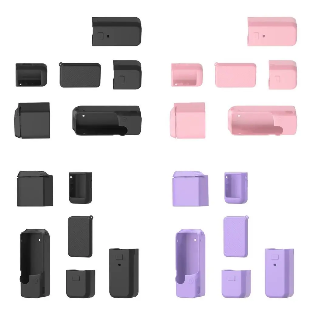 

652F Lightweight Camera Lens Protector Easy Installation Pocket 3 Degree Protective Housing Skin Sleeve Replacement for Pocket 3