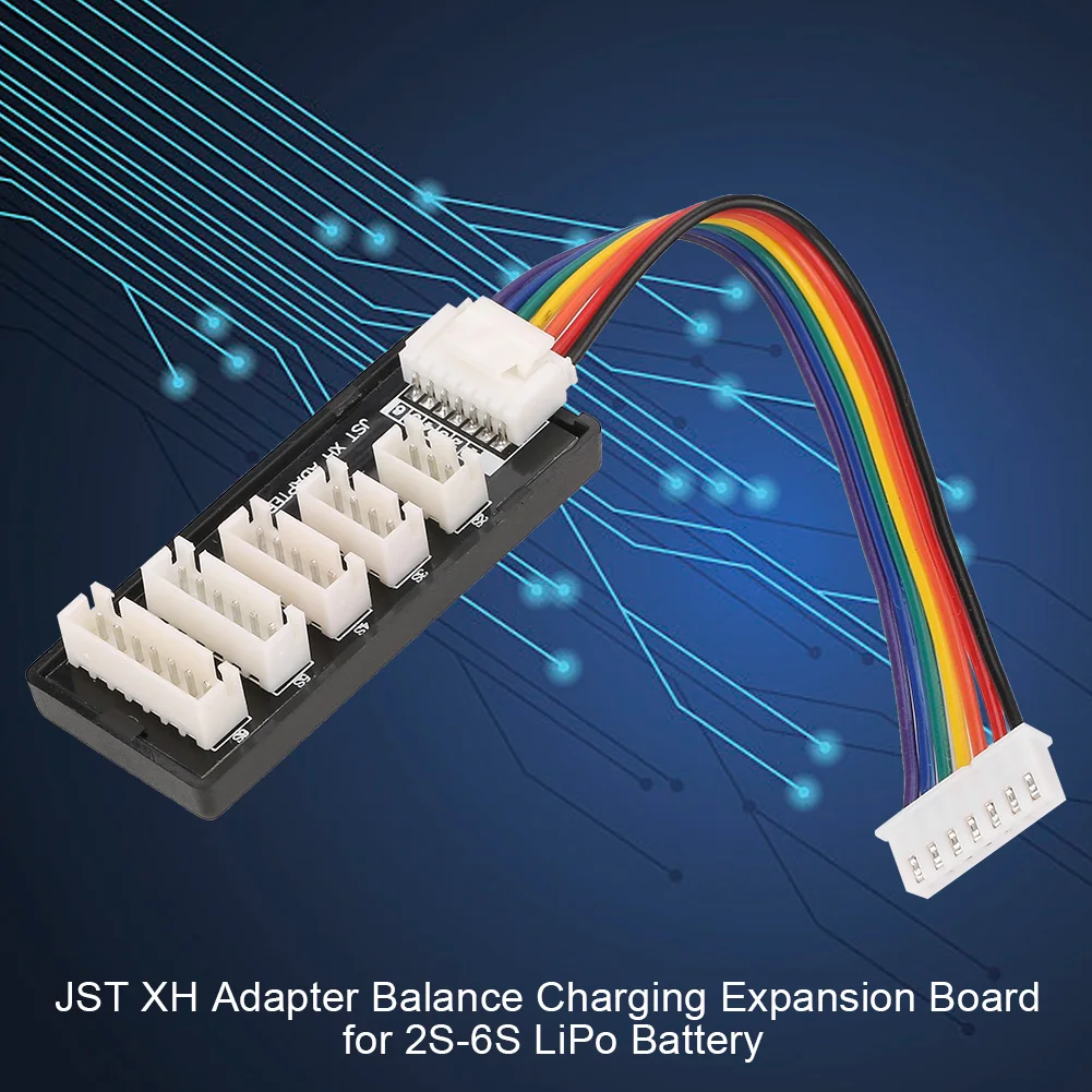 JST XH Adapter Balance Charging Expansion Board Parallel Charging Board for 2S-6S LiPo Battery