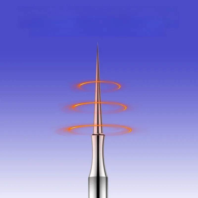 Extractor de espinillas de doble cabezal de acero inoxidable, herramienta extractora de imperfecciones, eliminación de espinillas y comedones, Extractor de imperfecciones faciales y nariz, 1/2 Uds.