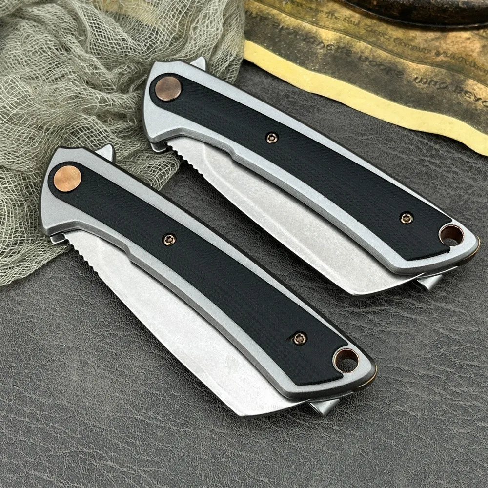 Nouveau BK 263 couteau de poche extérieur de haute qualité lame D2 survie Portable défense couteau pliant randonnée Jungle EDC outil d'urgence